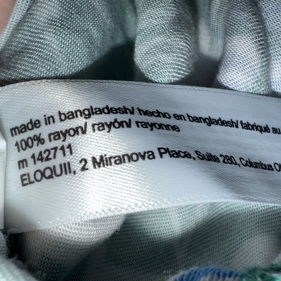 Eloquii Emerald Blouse - Picture 10 of 10